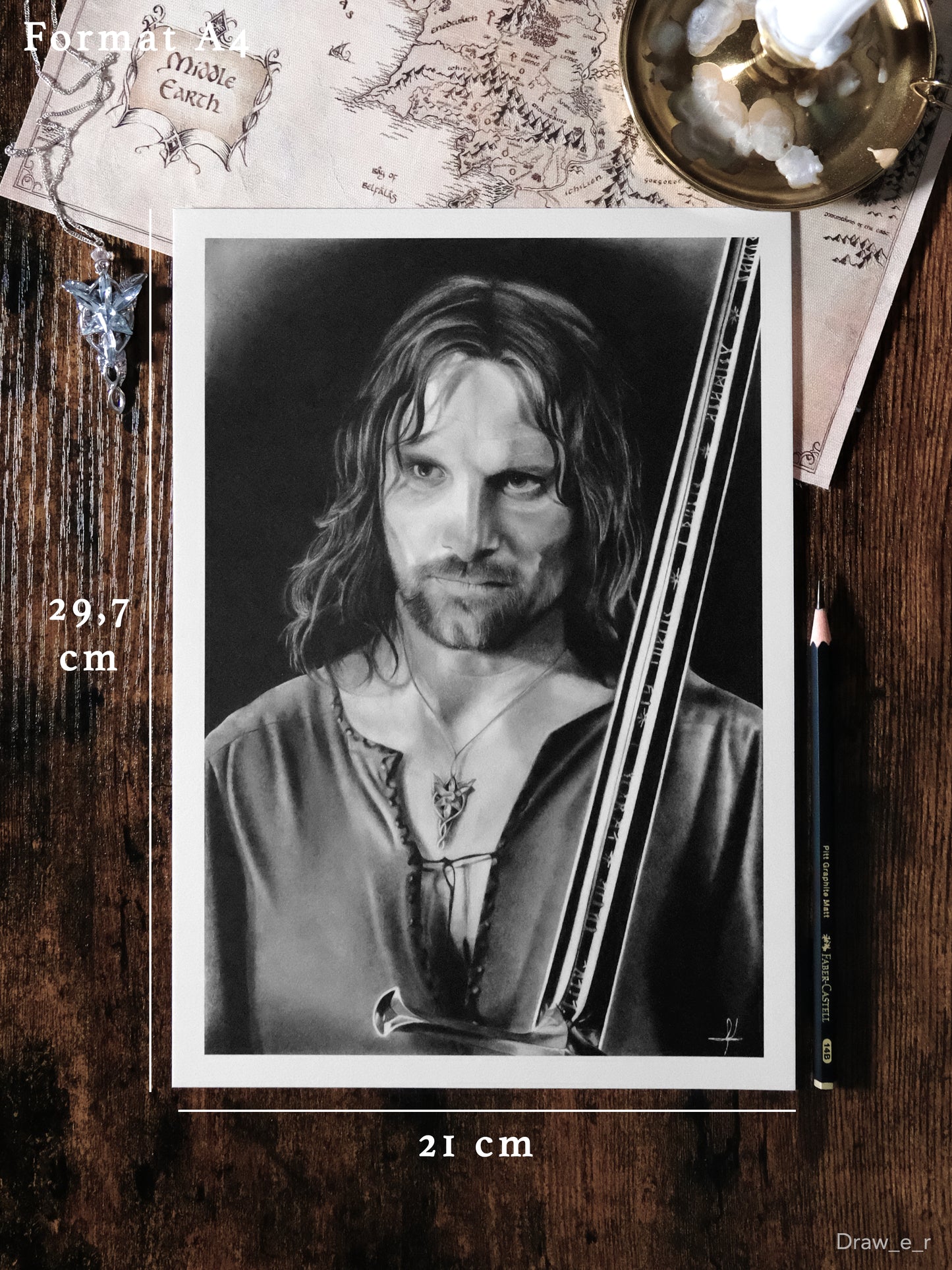 ARAGORN - Le Seigneur des anneaux (Print)