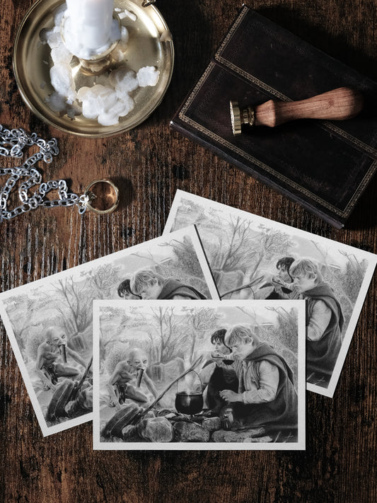 SET OF 3 DIAGON CARDS - Harry Potter