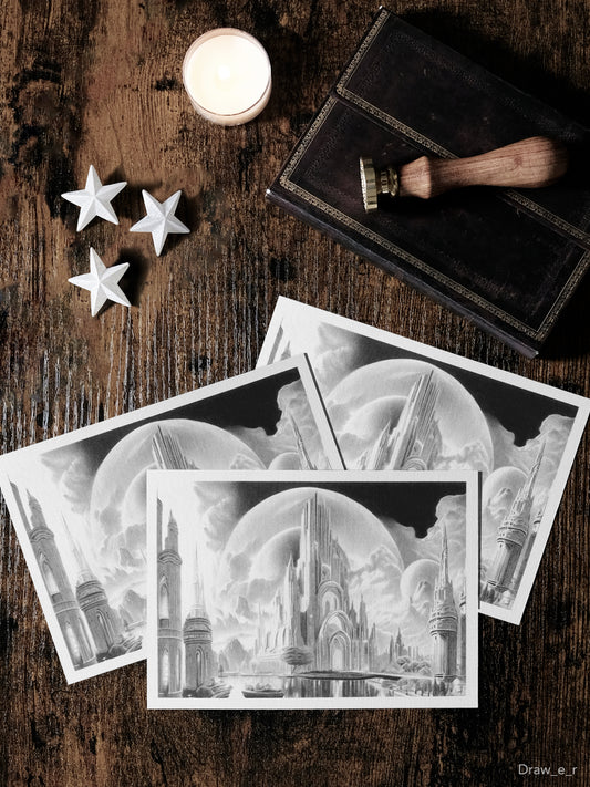 SET OF 3 ASGARD CARDS - Marvel