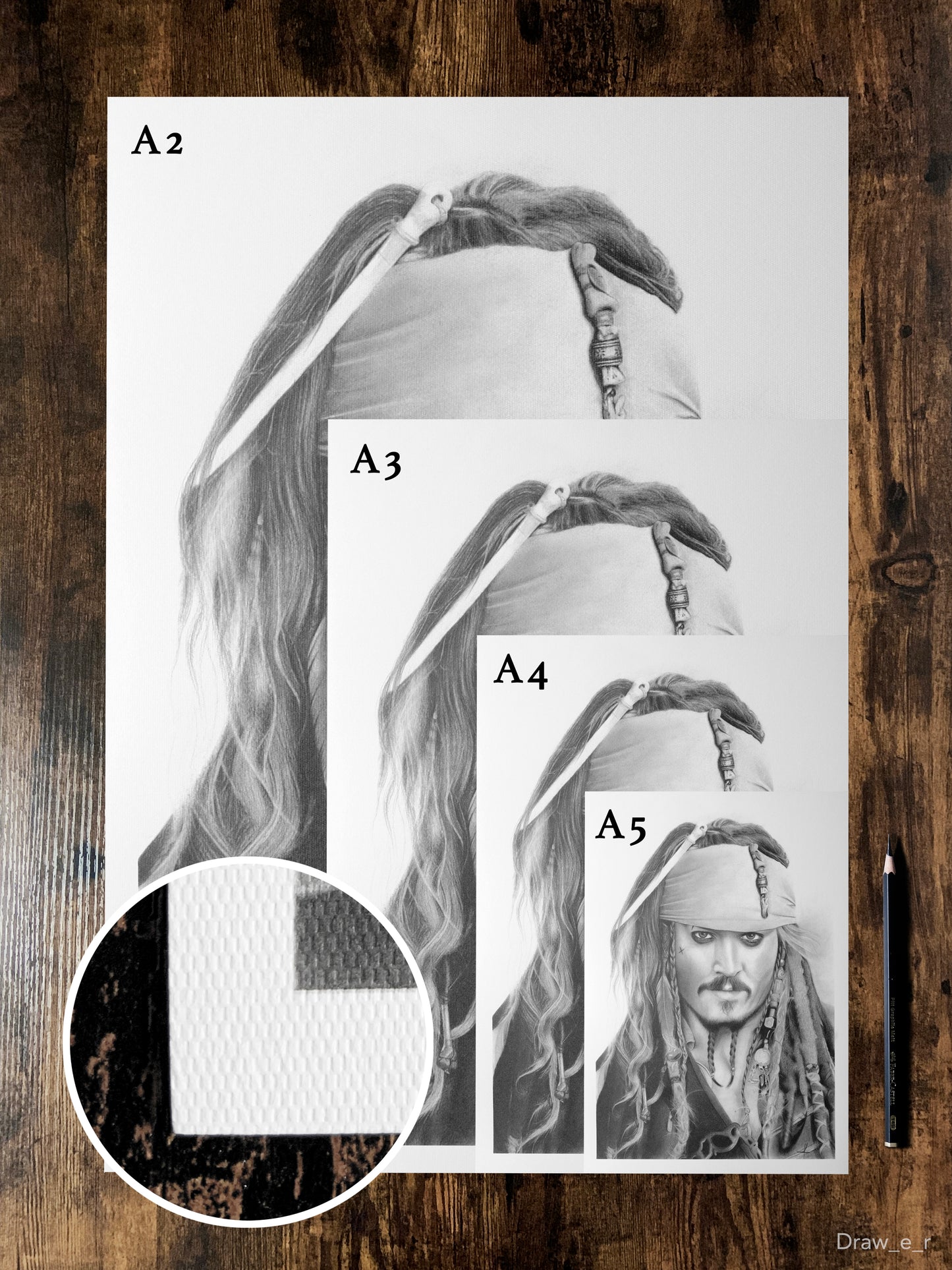 JACK SPARROW - Pirates des Caraïbes (Print)