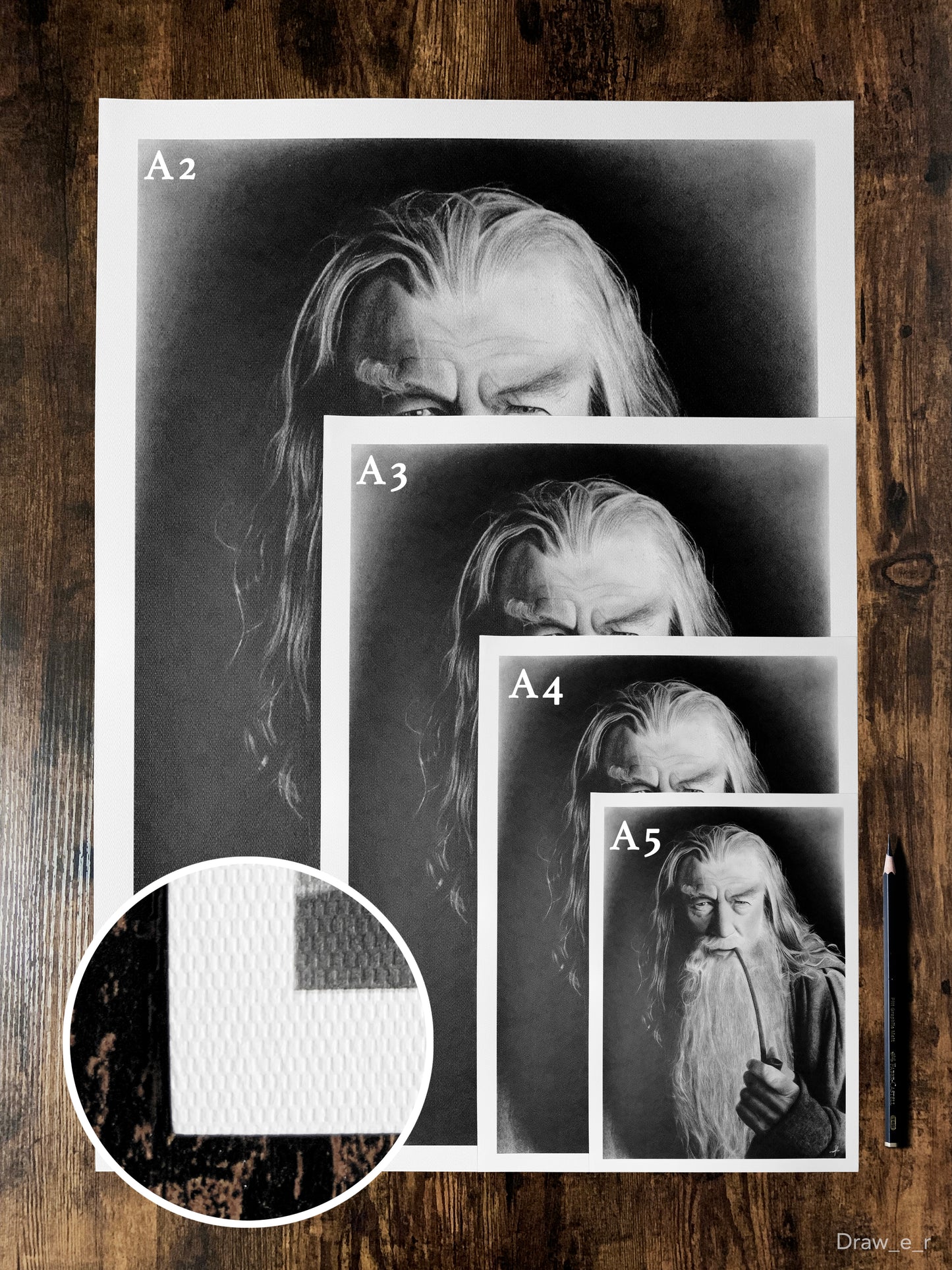 GANDALF - The Lord of the Rings (Print) (Copy)