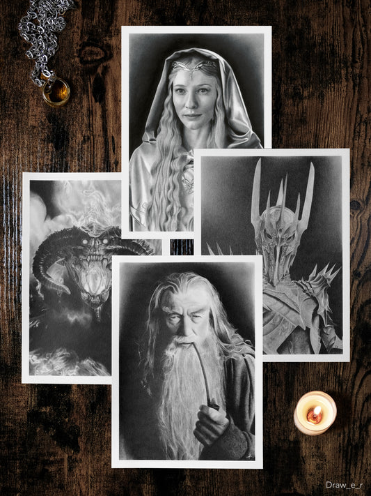 LOT PRINTS - The Lord of the Rings