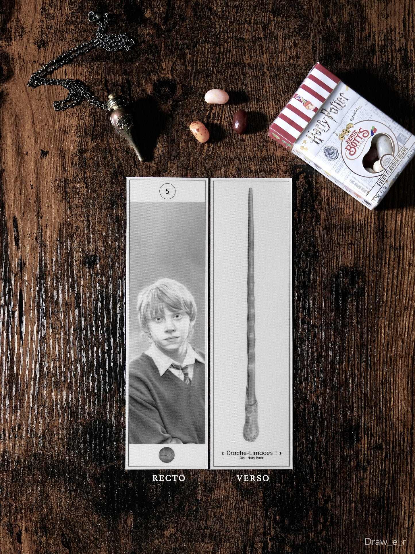 MARQUE-PAGES - Harry Potter