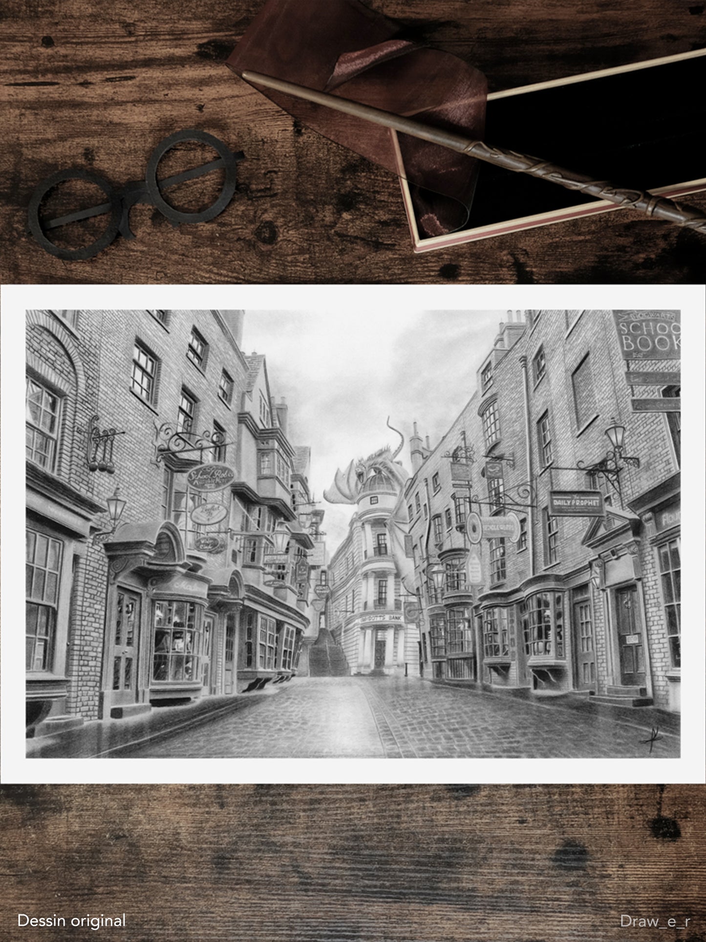 LE CHEMIN DE TRAVERSE - Harry Potter (Print)