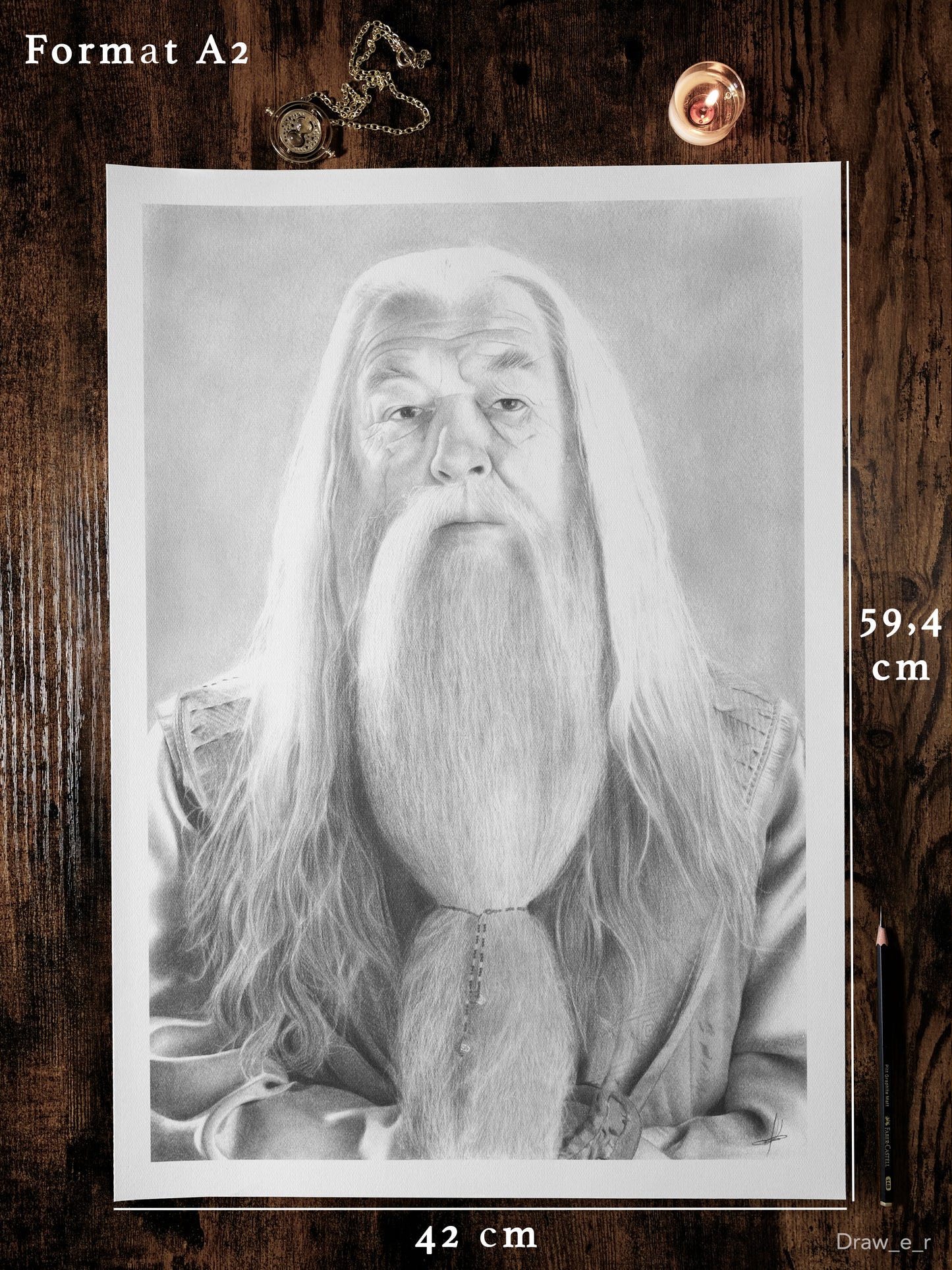 DUMBLEDORE - Harry Potter (Print)