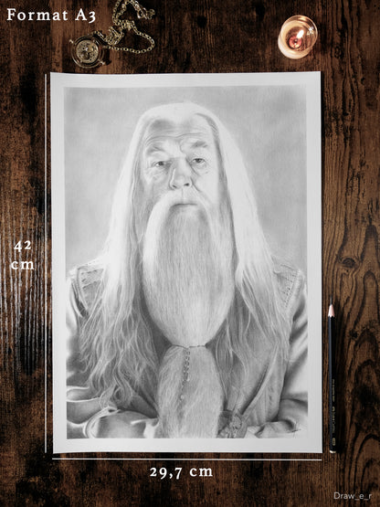 DUMBLEDORE - Harry Potter (Print)