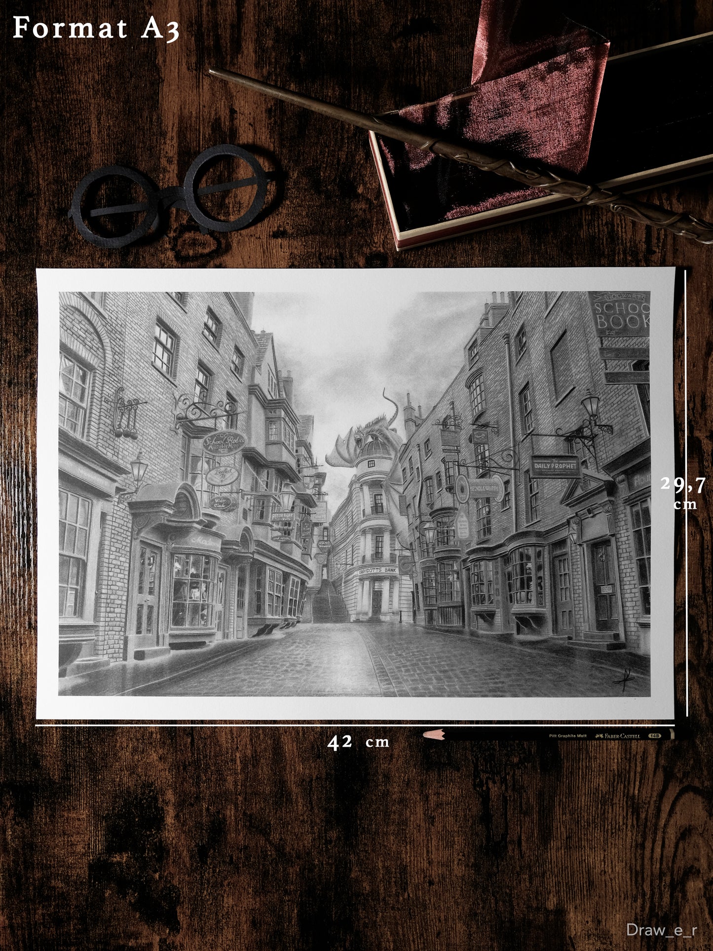 LE CHEMIN DE TRAVERSE - Harry Potter (Print)