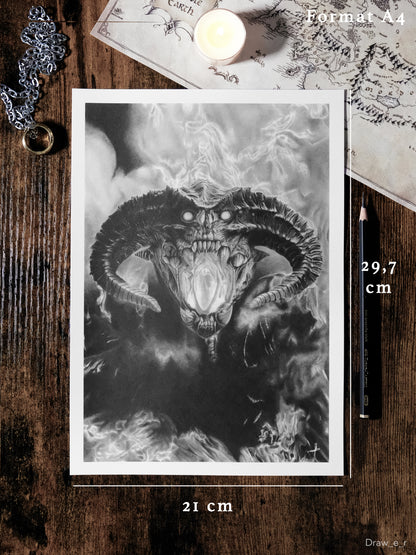 BALROG - The Lord of the Rings (Print)