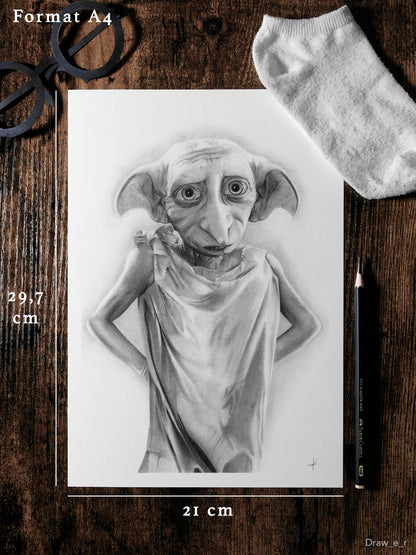 DOBBY - Harry Potter (Print)