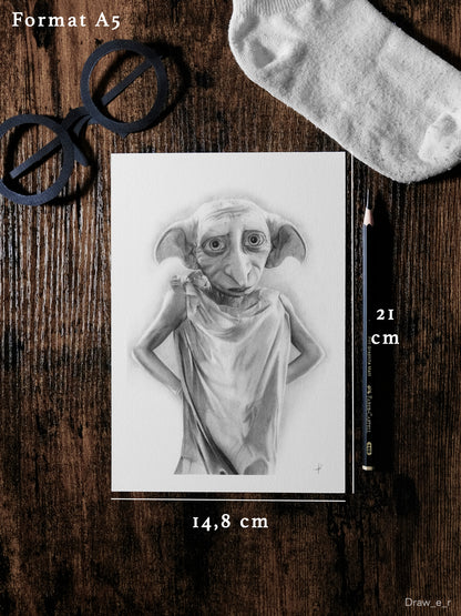 DOBBY - Harry Potter (Print)