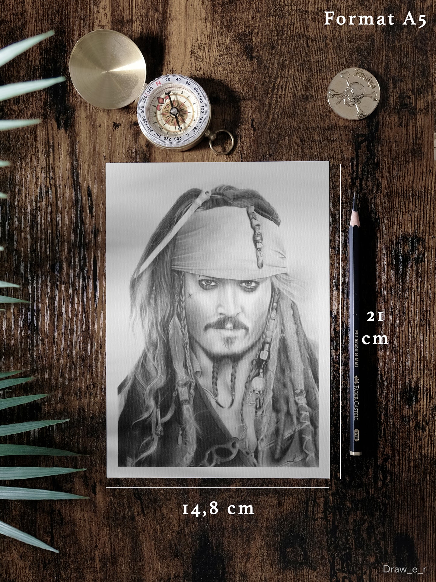 JACK SPARROW - Pirates of the Caribbean (Print)